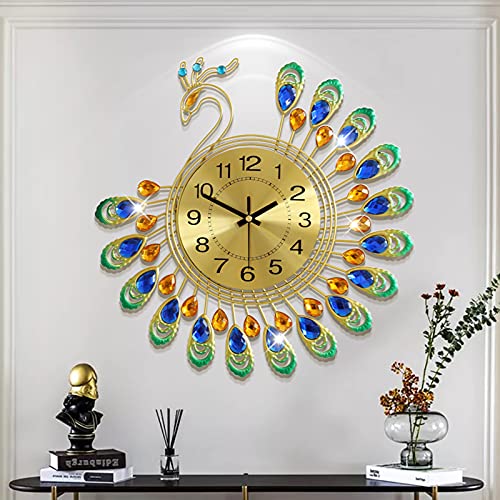 Large Wall Clocks Home Decoration Battery Operated Non Ticking