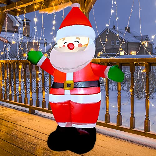 5FT Christmas Inflatable Santa Claus w/ LEDs