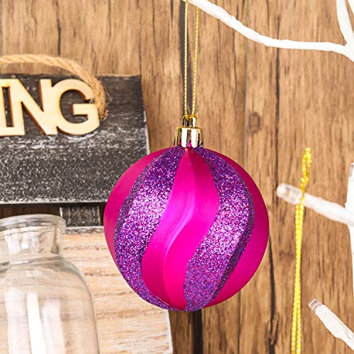 31pcs 2.75in & 1.97in Shatterproof Balls for Christmas Decoration