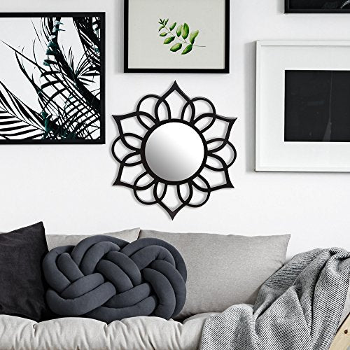 Black Round Ornate for Wall Decor