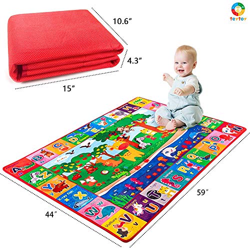 Large Super Soft Baby Cotton Play Mat