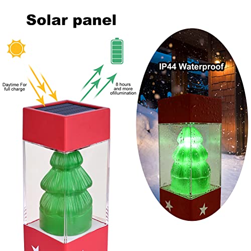 4 pack Christmas Pathway Lights Decoration
