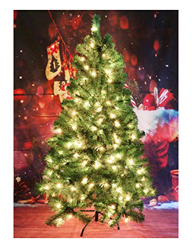 5 Feet 200 Pre-lit Christmas Tree