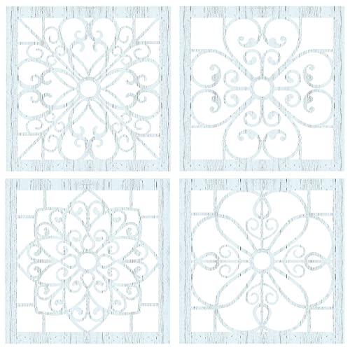 4 Pack Thicken Modern Wall Wood Decor