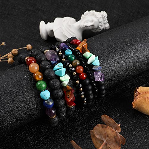 Bohemian Charm Stone Beaded Bracelet for Women