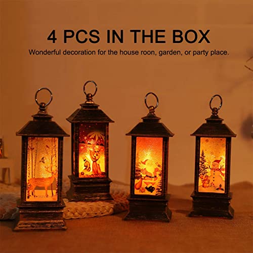 Mini Lantern Christmas Decorations