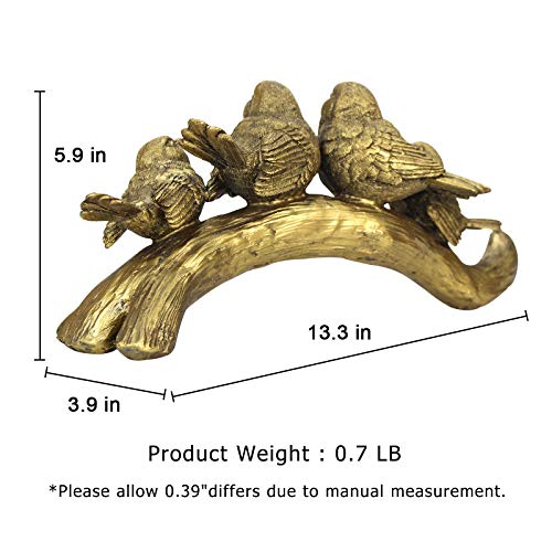 Bronze Bird Sculptures for Home Decoration