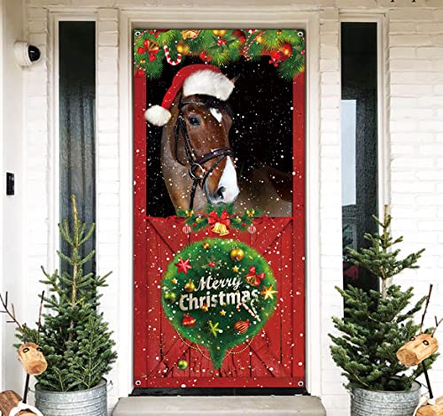 Cute Christmas Door Cover Decorations