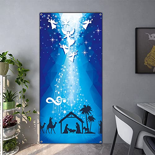 Cute Christmas Door Cover Decorations