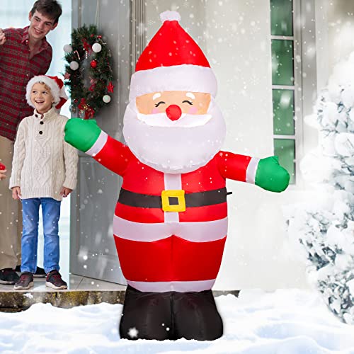 5FT Christmas Inflatable Santa Claus w/ LEDs