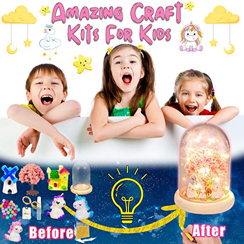 Make Your Own Unicorn Night Light - Unicorn Craft Kit for Kids
