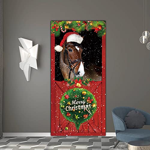 Cute Christmas Door Cover Decorations