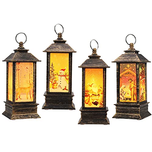 Mini Lantern Christmas Decorations