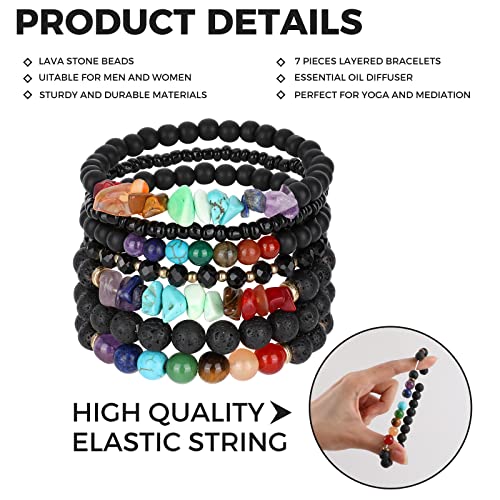 Bohemian Charm Stone Beaded Bracelet for Women