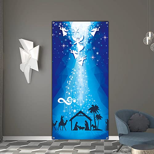 Cute Christmas Door Cover Decorations