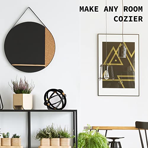 Black & Gold Iron Sphere - 7 inches - Decorative Bands Metal Sculpture