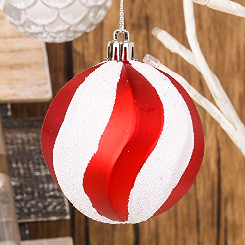 31pcs 2.75in & 1.97in Shatterproof Balls for Christmas Decoration