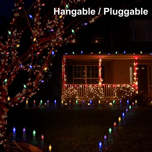 24.2 feet 20 LED C9 Christmas Pathway Lights
