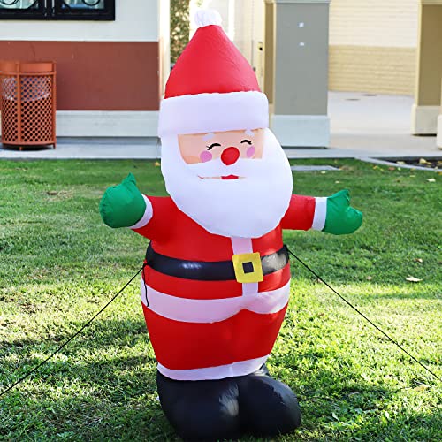5FT Christmas Inflatable Santa Claus w/ LEDs