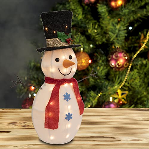 24 Inch Lighted snowman Christmas Decoration