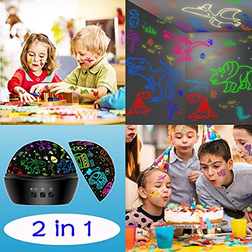 Dinosaur Projection Toys for Kids Bedroom Decor