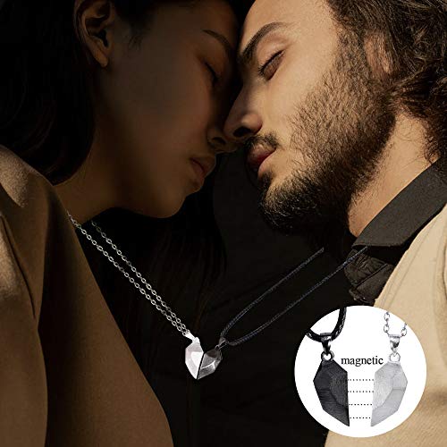 4Pcs Magnetic Couples Beads Bracelet & Necklace
