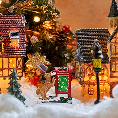 Santa's Mailbox Christmas Village Accessories