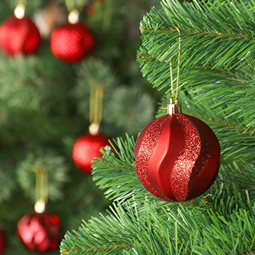31pcs 2.75in & 1.97in Shatterproof Balls for Christmas Decoration