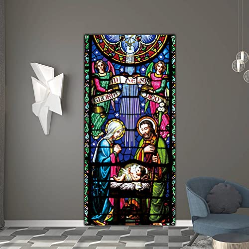 Cute Christmas Door Cover Decorations