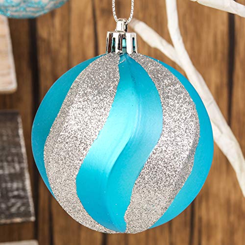 31pcs 2.75in & 1.97in Shatterproof Balls for Christmas Decoration