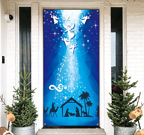 Cute Christmas Door Cover Decorations