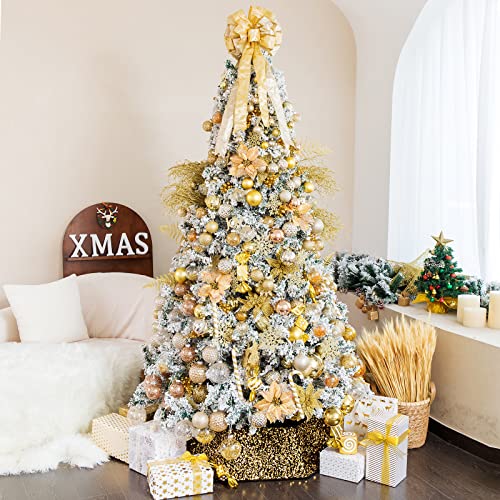 103-Pack Assorted Christmas Ball Ornaments