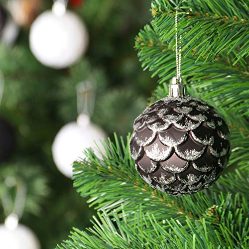 31pcs 2.75in & 1.97in Shatterproof Balls for Christmas Decoration