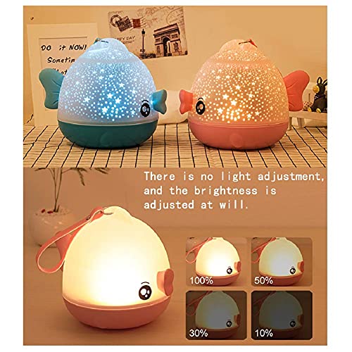 Remote Control & Timer Design Seabed Starry Sky Rotating LED Star Projector
