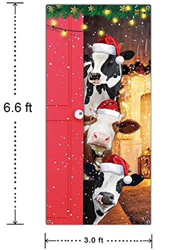 Cute Christmas Door Cover Decorations