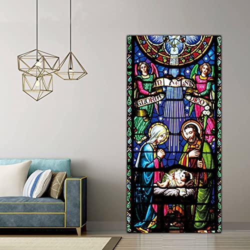 Cute Christmas Door Cover Decorations