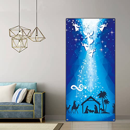 Cute Christmas Door Cover Decorations