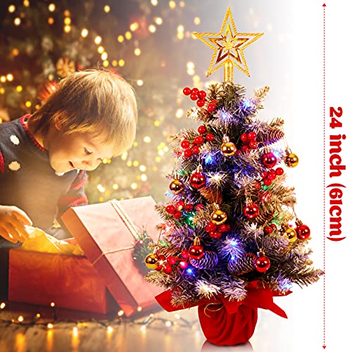 24" Mini Christmas Tree, Decoration