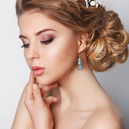 12 Pairs Drop Dangle Boho Jewelry Waterdrop Earrings Set