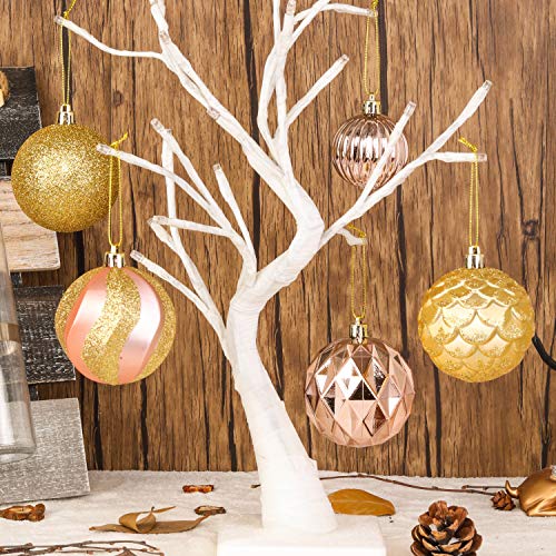 31pcs 2.75in & 1.97in Shatterproof Balls for Christmas Decoration
