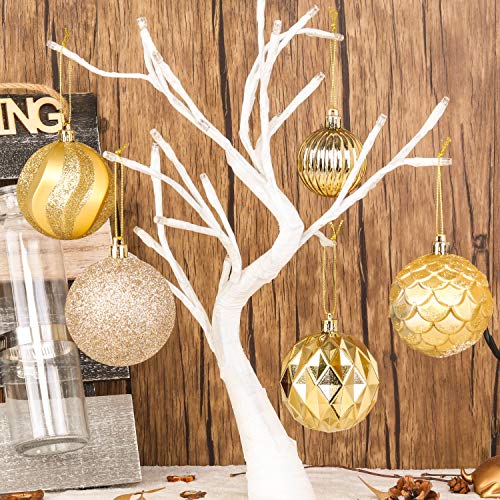 31pcs 2.75in & 1.97in Shatterproof Balls for Christmas Decoration