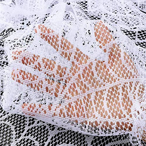 Halloween Decoration Lace Spiderweb Fireplace Mantle Cover