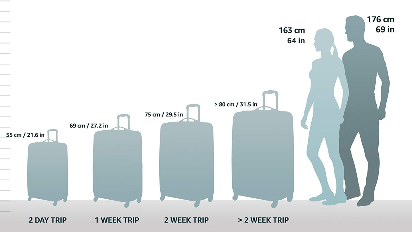 Hardside Expandable Spinner Wheel Luggage, Gold Wave, Carry-On 20-Inch