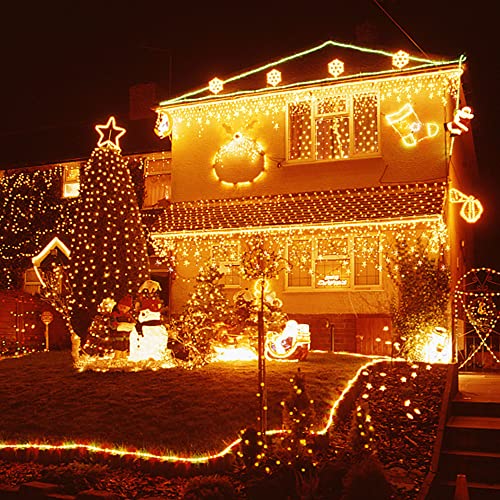 400 LED 33FT Christmas Lights Outdoor Decoration