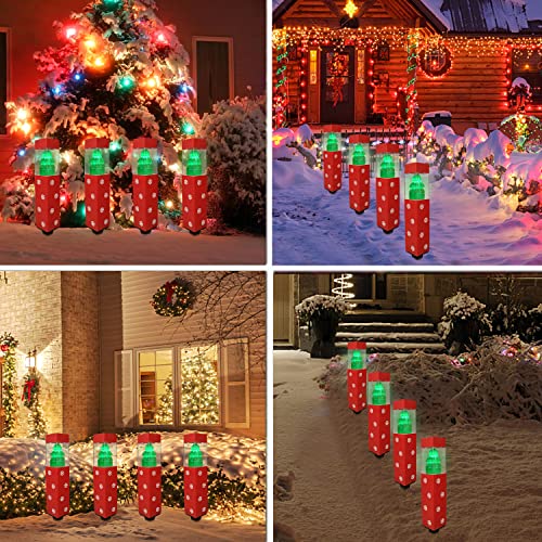 4 pack Christmas Pathway Lights Decoration