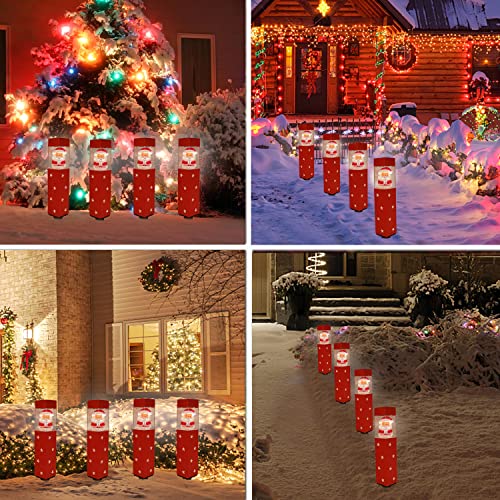 4 pack Christmas Pathway Lights Decoration