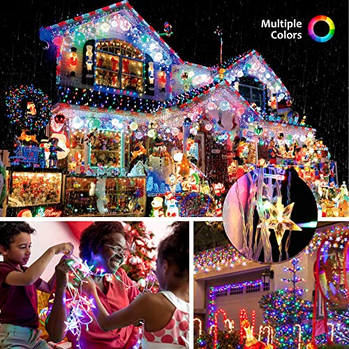 400 LED 33FT Christmas Lights Outdoor Decoration