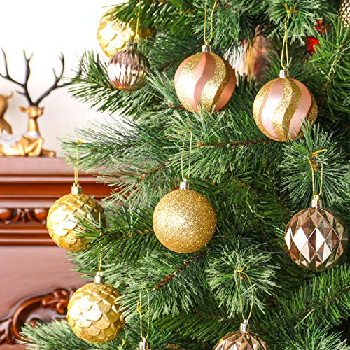 31pcs 2.75in & 1.97in Shatterproof Balls for Christmas Decoration