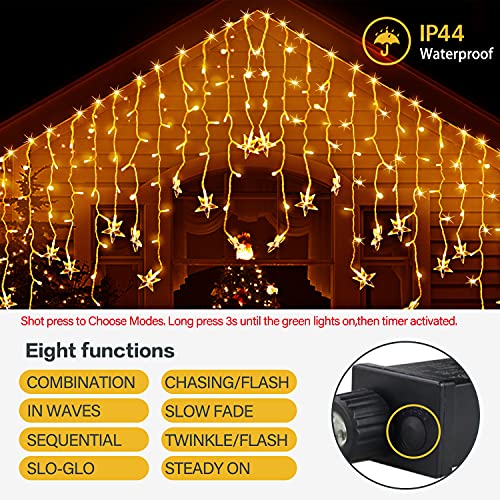 400 LED 33FT Christmas Lights Outdoor Decoration