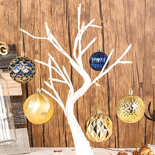31pcs 2.75in & 1.97in Shatterproof Balls for Christmas Decoration
